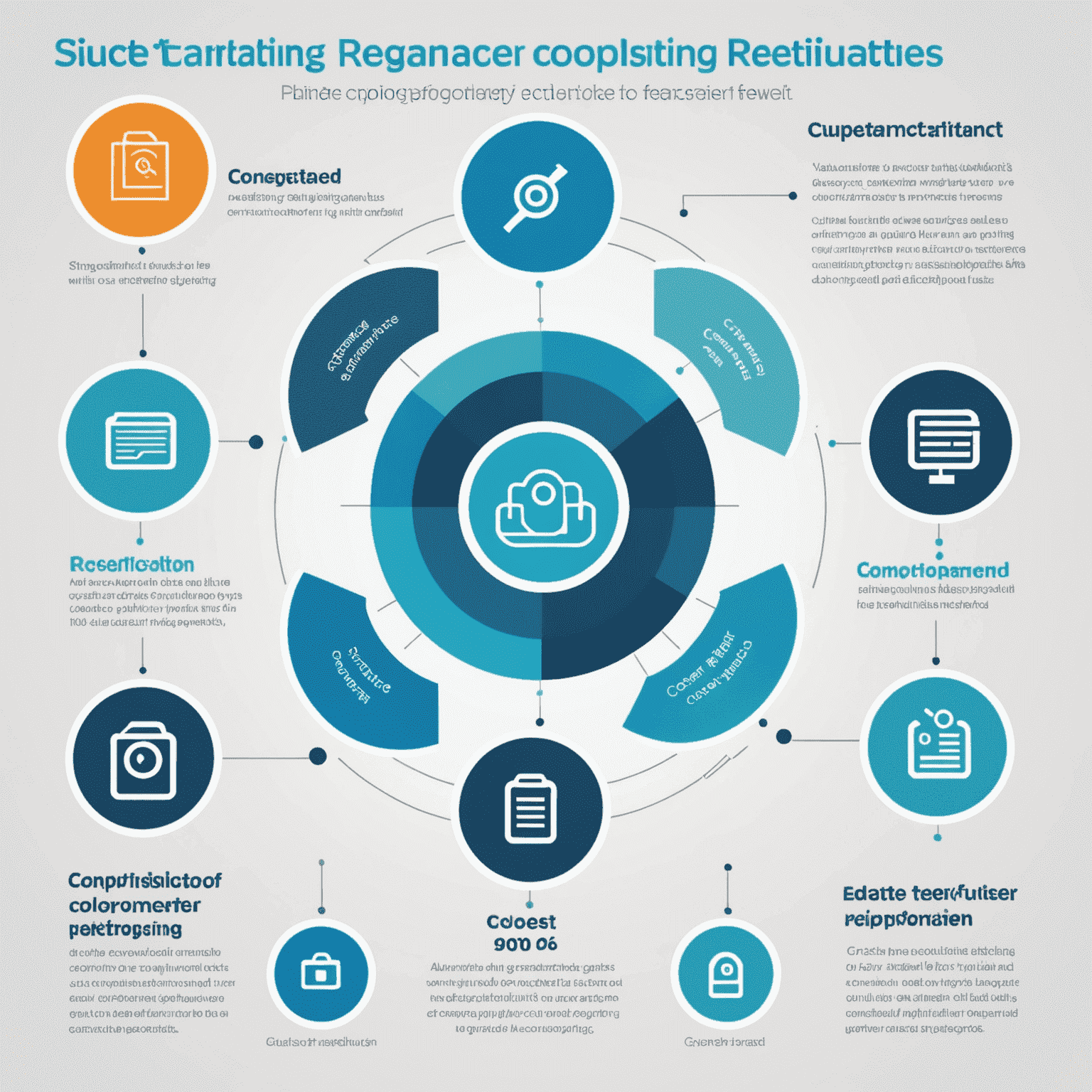 Infographic showing the benefits of catsslapstoken's compliance features, including automated consent management, secure data storage, and compliance reporting